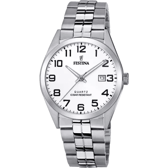 FESTINA - OROLOGIO UOMO CLASSICS BIANCO