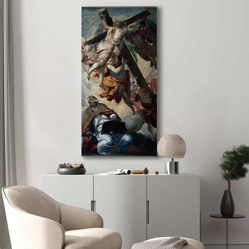 Quadro - Apparition of the Cross to St Peter (Tintoretto ) in Poster e stampe Collezione Casa - Trebisacce, commercioVirtuoso.it