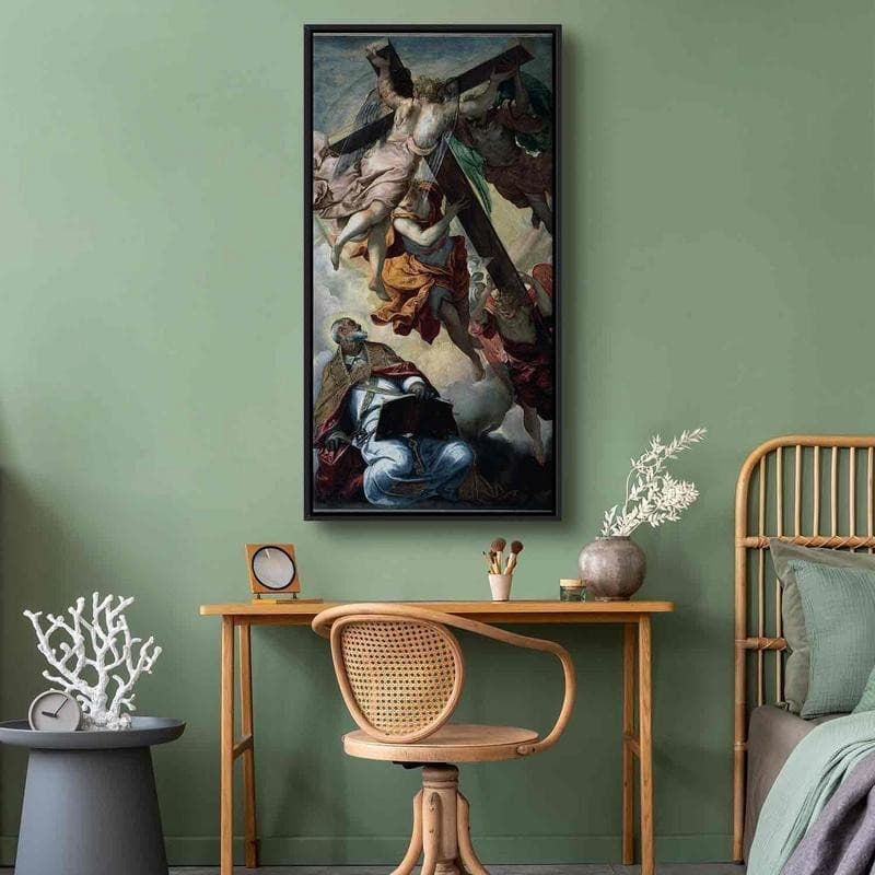 Quadro - Apparition of the Cross to St Peter (Tintoretto ) in Poster e stampe Collezione Casa - Trebisacce, commercioVirtuoso.it