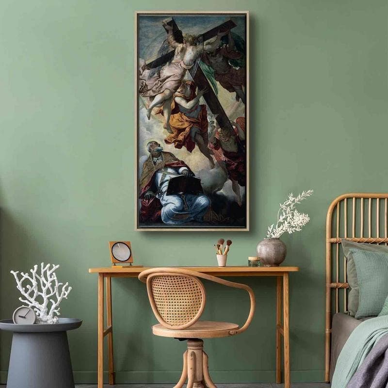 Quadro - Apparition of the Cross to St Peter (Tintoretto ) in Poster e stampe Collezione Casa - Trebisacce, commercioVirtuoso.it