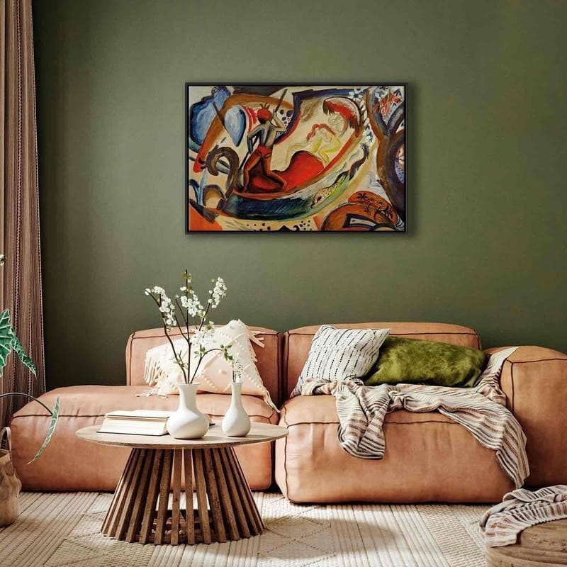 Quadro - Nackte Mädchen in der Barke (August Macke) in Poster e stampe Collezione Casa - Trebisacce, commercioVirtuoso.it