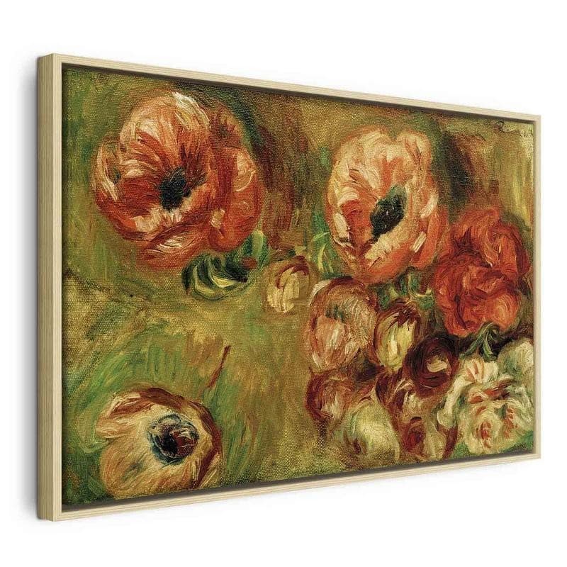 Quadro - Les Anémones (Pierre-Auguste Renoir) in Poster e stampe Collezione Casa - Trebisacce, commercioVirtuoso.it