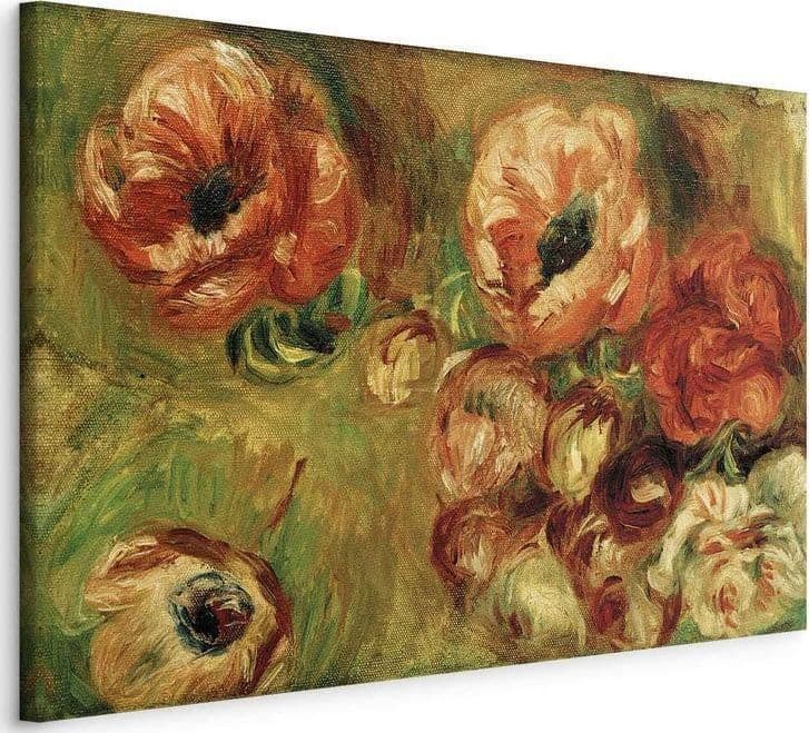 Quadro - Les Anémones (Pierre-Auguste Renoir) in Poster e stampe Collezione Casa - Trebisacce, commercioVirtuoso.it