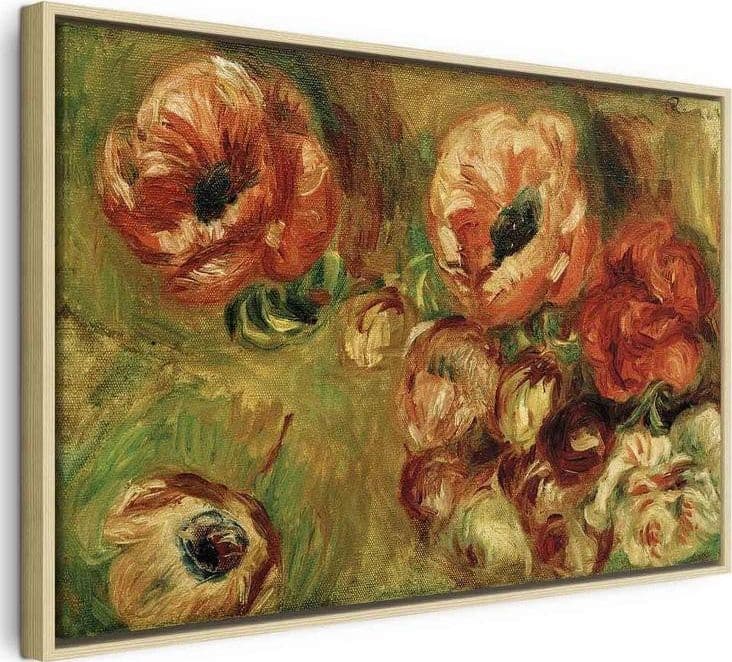 Quadro - Les Anémones (Pierre-Auguste Renoir) in Poster e stampe Collezione Casa - Trebisacce, commercioVirtuoso.it