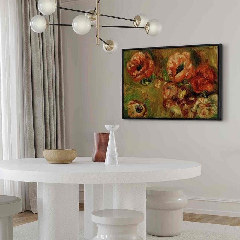 Quadro - Les Anémones (Pierre-Auguste Renoir) in Poster e stampe Collezione Casa - Trebisacce, commercioVirtuoso.it