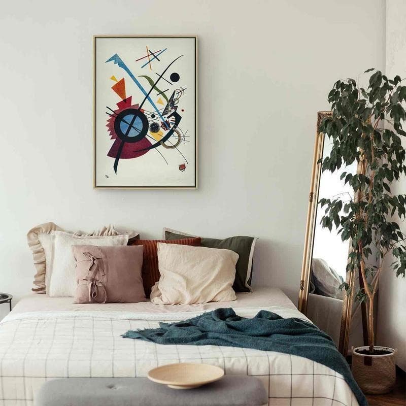 Quadro - Primary Colors - Kandinsky’s Geometric Abstraction (Wassily Kandinsky) in Poster e stampe Collezione Casa - Trebisacce, commercioVirtuoso.it