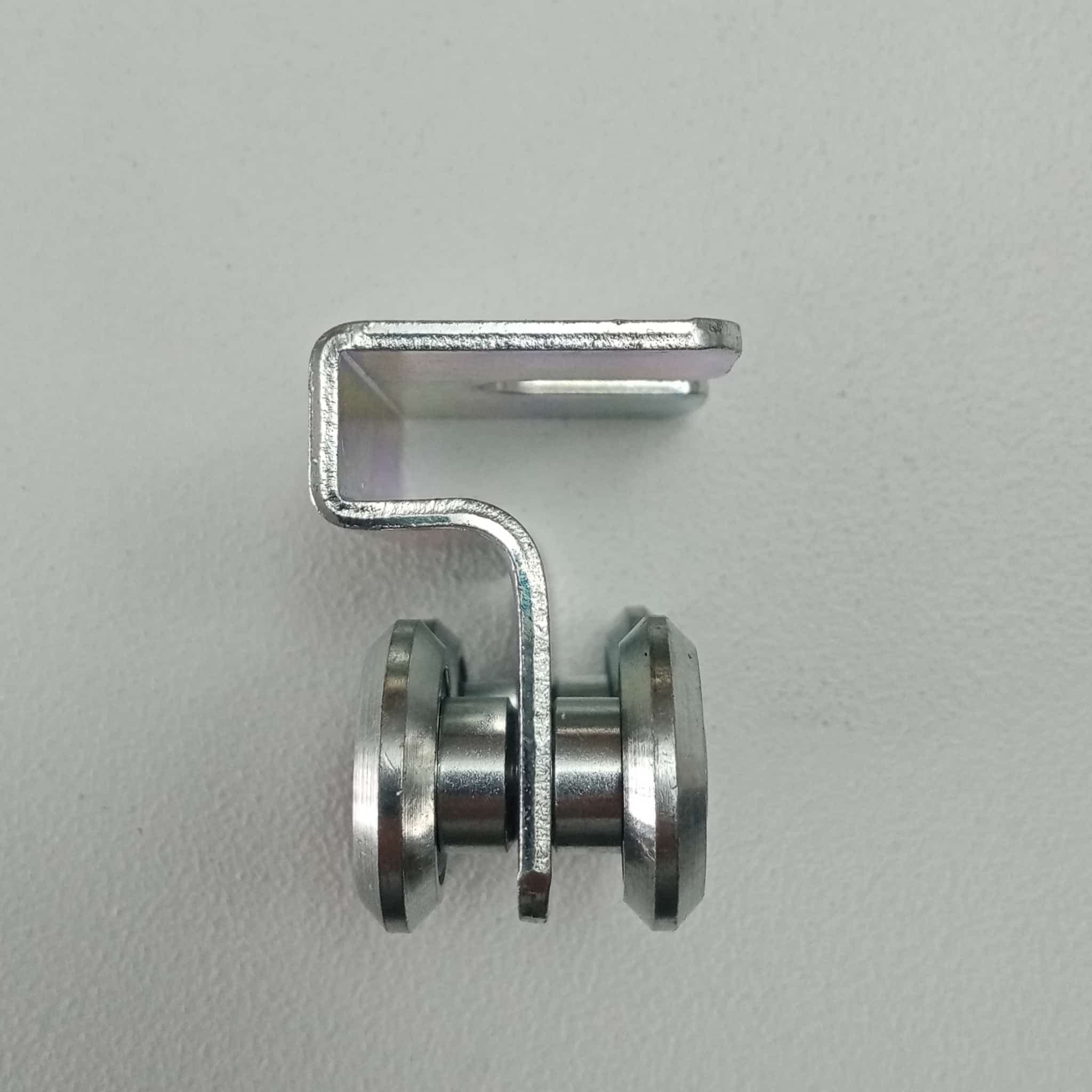 Ibfm art. 338/4 carrello in acciaio zincato con staffa e 4 ruote da 24m per monorotaia 339P in Carrelli a mano Aloiserw.com - Altomonte, commercioVirtuoso.it