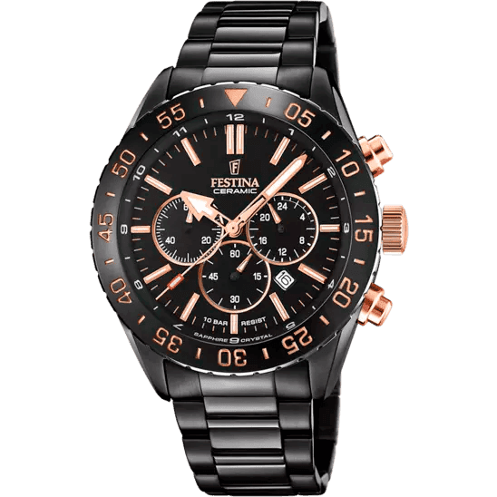 FESTINA - OROLOGIO UOMO NERO