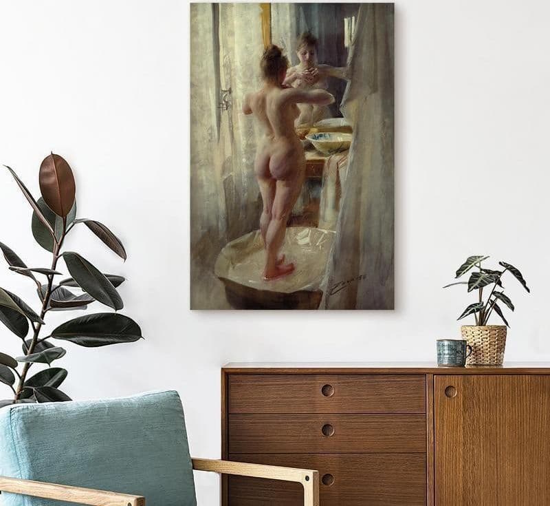 Quadro - At the Bathtub in Poster e stampe Collezione Casa - Trebisacce, commercioVirtuoso.it