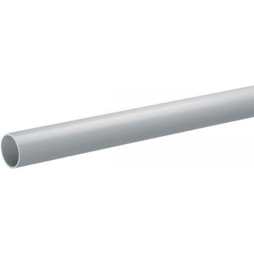 Tubo rigido 25mm x 2 metri per impianti elettrici a parete colore grigio
