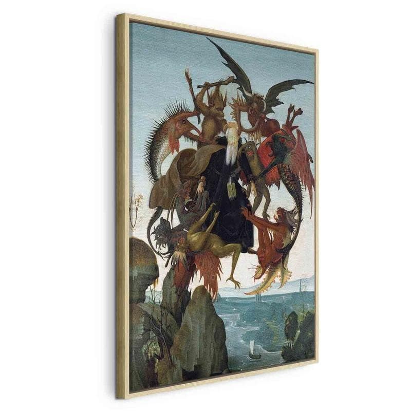 Quadro - The Torment of Saint Anthony (Michelangelo) in Poster e stampe Collezione Casa - Trebisacce, commercioVirtuoso.it