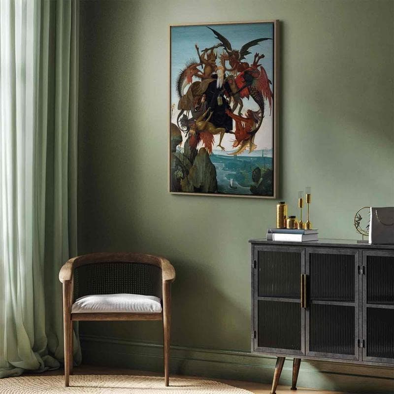 Quadro - The Torment of Saint Anthony (Michelangelo) in Poster e stampe Collezione Casa - Trebisacce, commercioVirtuoso.it