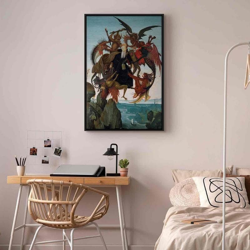 Quadro - The Torment of Saint Anthony (Michelangelo) in Poster e stampe Collezione Casa - Trebisacce, commercioVirtuoso.it