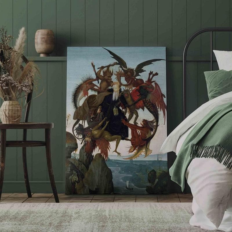 Quadro - The Torment of Saint Anthony (Michelangelo) in Poster e stampe Collezione Casa - Trebisacce, commercioVirtuoso.it