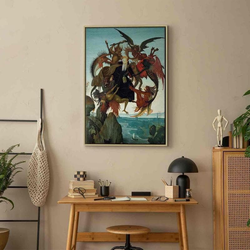 Quadro - The Torment of Saint Anthony (Michelangelo) in Poster e stampe Collezione Casa - Trebisacce, commercioVirtuoso.it