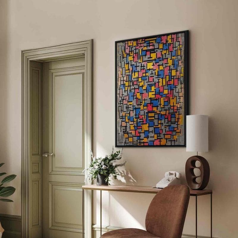 Quadro - Composition (Piet Mondrian) in Poster e stampe Collezione Casa - Trebisacce, commercioVirtuoso.it