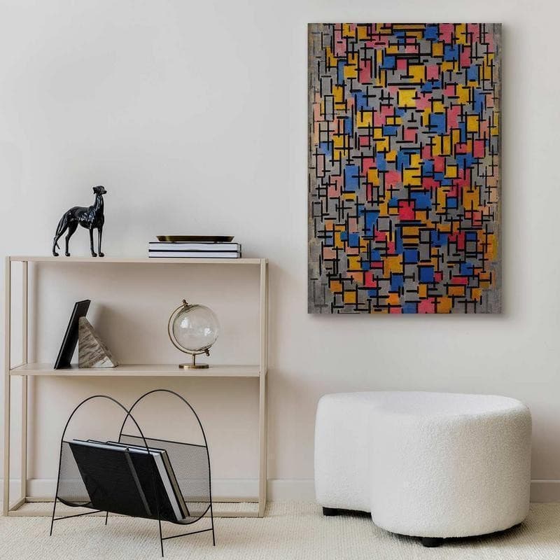 Quadro - Composition (Piet Mondrian) in Poster e stampe Collezione Casa - Trebisacce, commercioVirtuoso.it