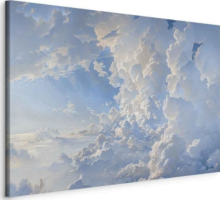 Quadro - The Sun Revealing the Secrets of the Clouds: Spectacular Images in the Sky in Poster e stampe Collezione Casa - Trebisacce, commercioVirtuoso.it