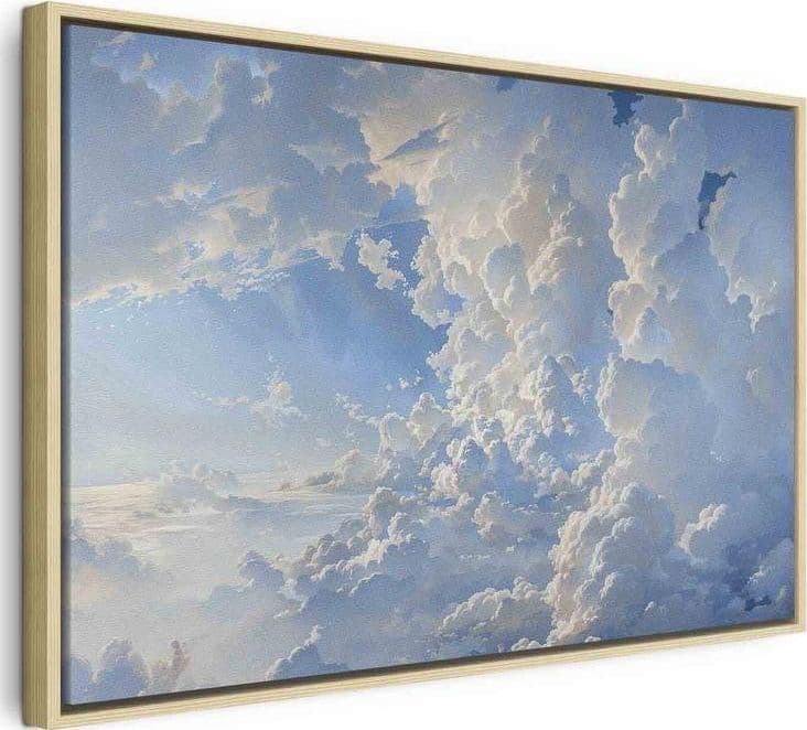 Quadro - The Sun Revealing the Secrets of the Clouds: Spectacular Images in the Sky in Poster e stampe Collezione Casa - Trebisacce, commercioVirtuoso.it