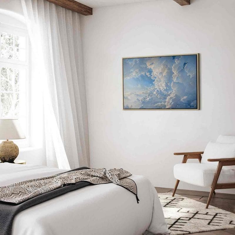Quadro - The Sun Revealing the Secrets of the Clouds: Spectacular Images in the Sky in Poster e stampe Collezione Casa - Trebisacce, commercioVirtuoso.it
