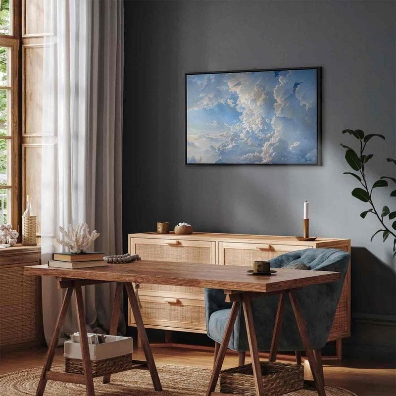 Quadro - The Sun Revealing the Secrets of the Clouds: Spectacular Images in the Sky in Poster e stampe Collezione Casa - Trebisacce, commercioVirtuoso.it