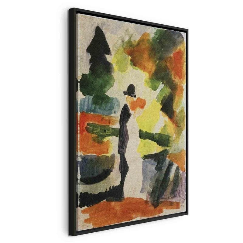 Quadro - Paar im Park (August Macke) in Poster e stampe Collezione Casa - Trebisacce, commercioVirtuoso.it