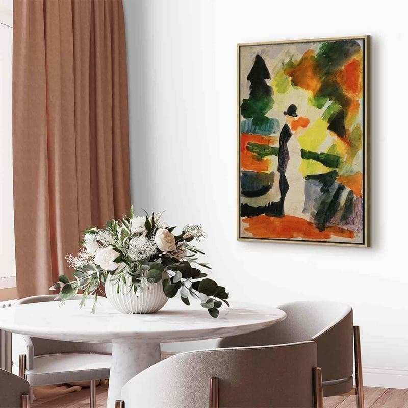 Quadro - Paar im Park (August Macke) in Poster e stampe Collezione Casa - Trebisacce, commercioVirtuoso.it