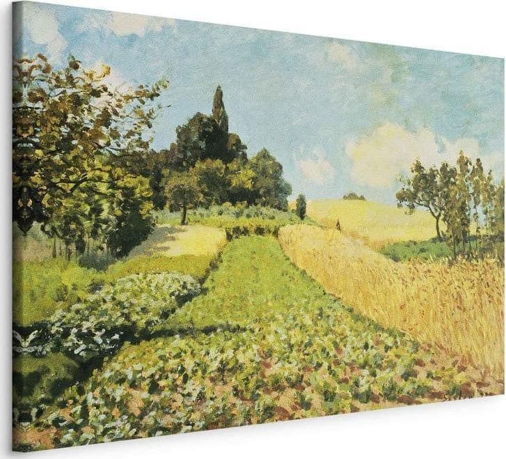 Quadro - Wheat field (Alfred Sisley) in Poster e stampe Collezione Casa - Trebisacce, commercioVirtuoso.it
