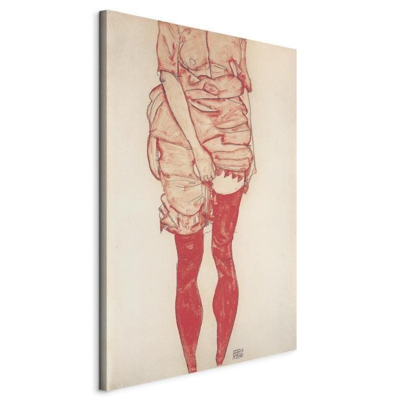 Quadro - Stehende Frau in Rot in Poster e stampe Collezione Casa - Trebisacce, commercioVirtuoso.it