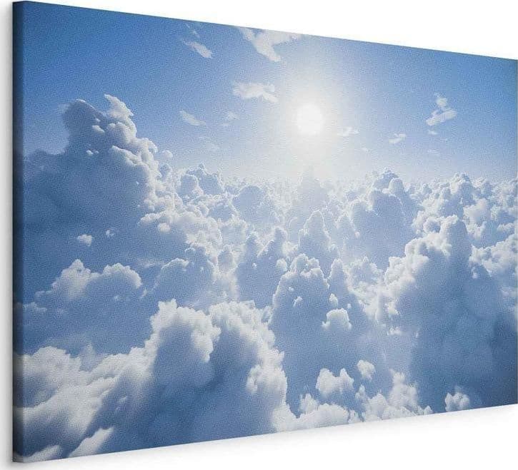 Quadro - Heavenly Calm: Warm Rays of the Sun in Poster e stampe Collezione Casa - Trebisacce, commercioVirtuoso.it