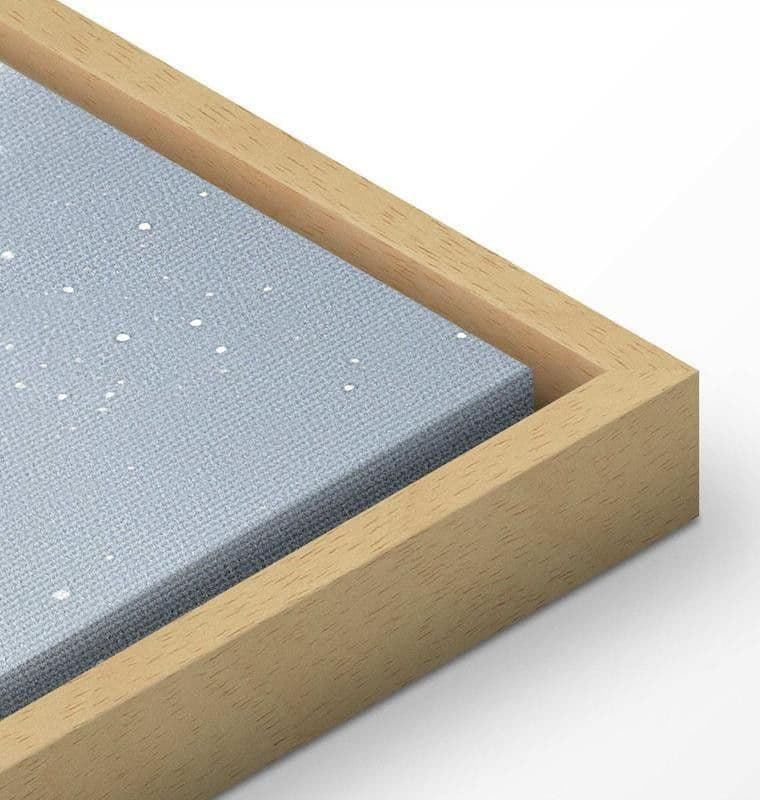 Quadro - Astral Calm: Stars Scattered Over Delicate Clouds in Poster e stampe Collezione Casa - Trebisacce, commercioVirtuoso.it
