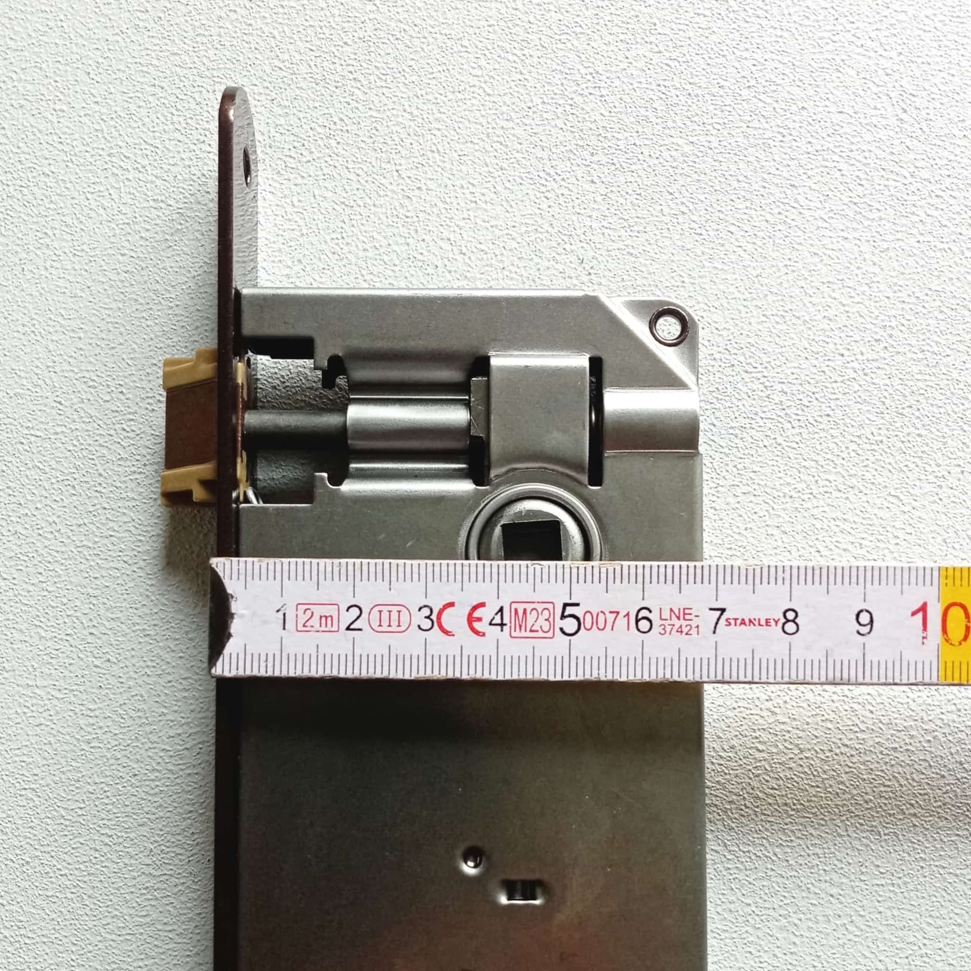 Serratura bronzata ad incasso per porta legno ad infilare patent bordo quadro in Serrature a incastro Aloiserw.com - Altomonte, commercioVirtuoso.it