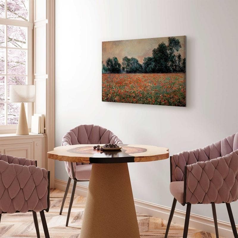 Quadro - Field with wild Poppies (Claude Monet) in Poster e stampe Collezione Casa - Trebisacce, commercioVirtuoso.it