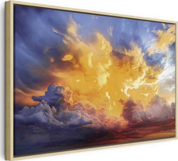 Quadro - Beautiful Sunset - Clouds in Warm Shades in Poster e stampe Collezione Casa - Trebisacce, commercioVirtuoso.it