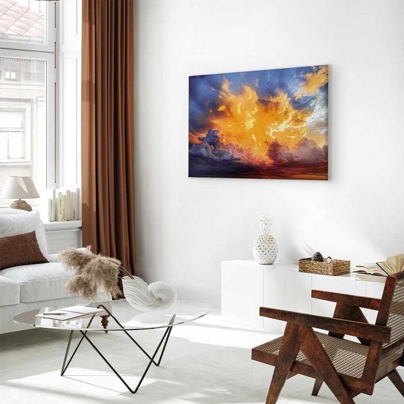 Quadro - Beautiful Sunset - Clouds in Warm Shades in Poster e stampe Collezione Casa - Trebisacce, commercioVirtuoso.it