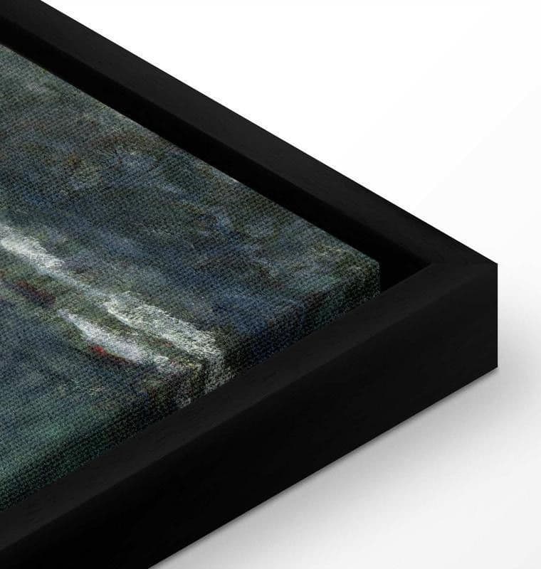 Quadro - Waterlilies: Green Reflections (Claude Monet) in Poster e stampe Collezione Casa - Trebisacce, commercioVirtuoso.it