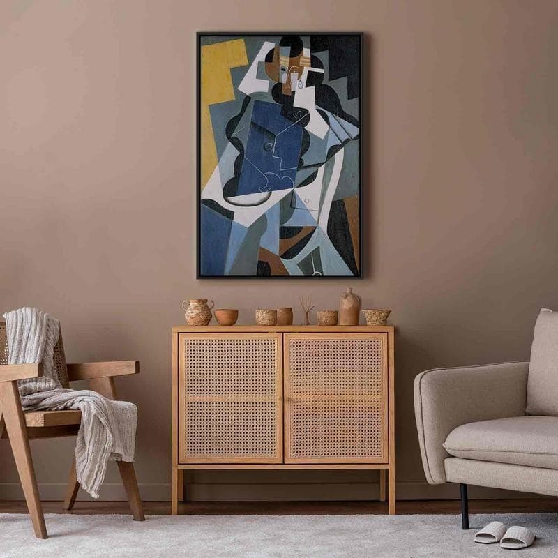 Quadro - Figure of a Woman (Juan Gris) in Poster e stampe Collezione Casa - Trebisacce, commercioVirtuoso.it