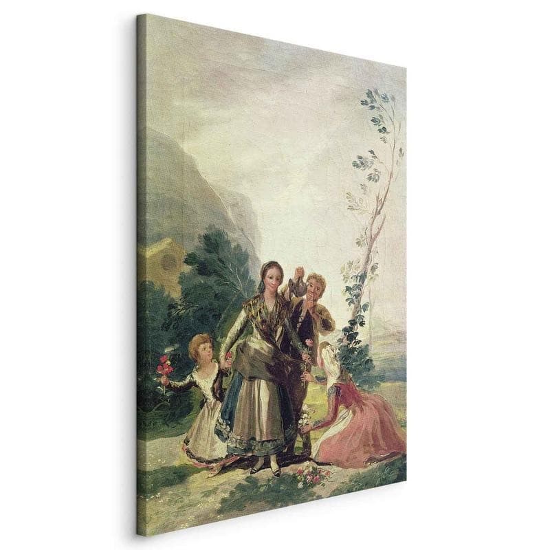 Quadro - Spring or the Flower Seller (Francisco Goya) in Poster e stampe Collezione Casa - Trebisacce, commercioVirtuoso.it
