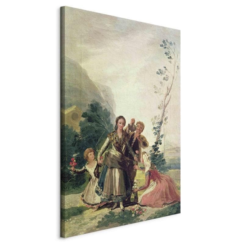 Quadro - Spring or the Flower Seller (Francisco Goya) in Poster e stampe Collezione Casa - Trebisacce, commercioVirtuoso.it