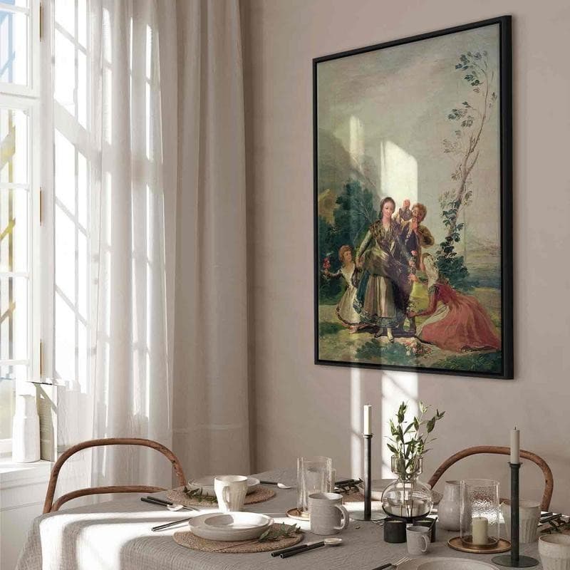 Quadro - Spring or the Flower Seller (Francisco Goya) in Poster e stampe Collezione Casa - Trebisacce, commercioVirtuoso.it