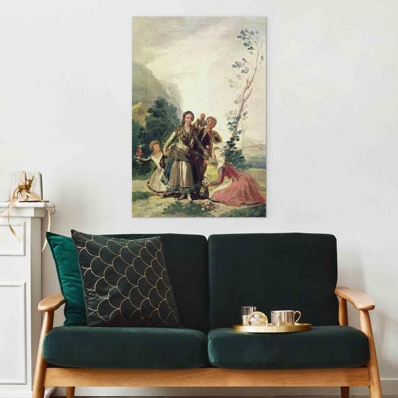 Quadro - Spring or the Flower Seller (Francisco Goya) in Poster e stampe Collezione Casa - Trebisacce, commercioVirtuoso.it