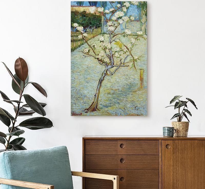 Quadro - Blossoming Pear Tree in Poster e stampe Collezione Casa - Trebisacce, commercioVirtuoso.it