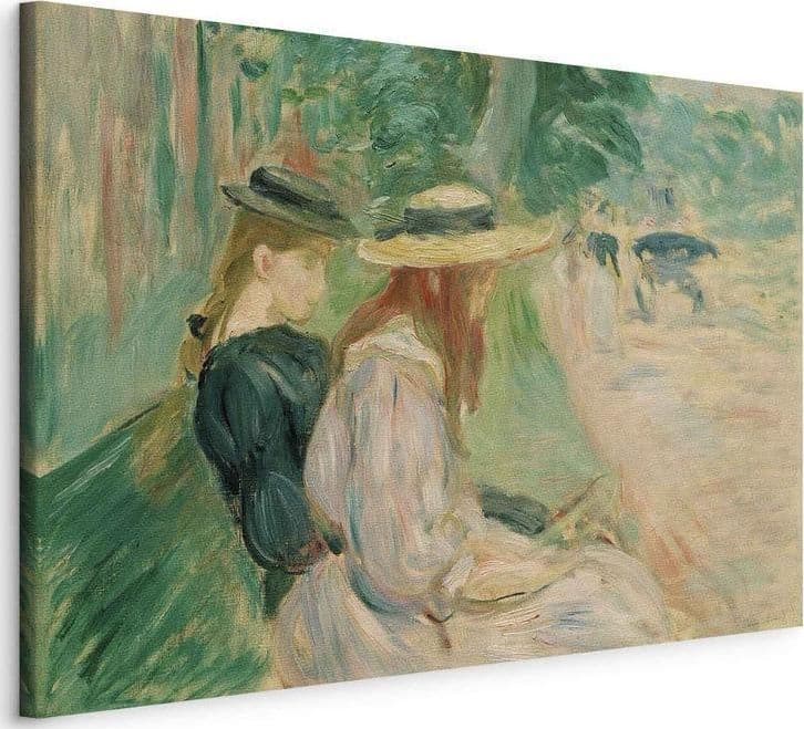 Quadro - Sur un banc de Bois de Boulogne (Berthe Morisot) in Poster e stampe Collezione Casa - Trebisacce, commercioVirtuoso.it