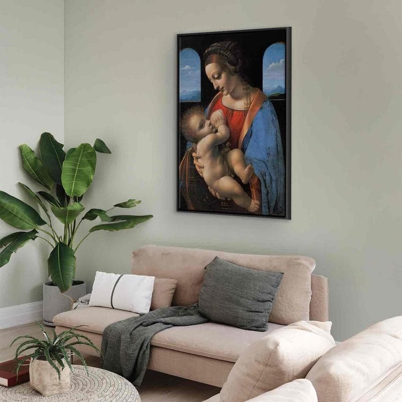 Quadro - Madonna Litta (Leonardo da Vinci) in Poster e stampe Collezione Casa - Trebisacce, commercioVirtuoso.it