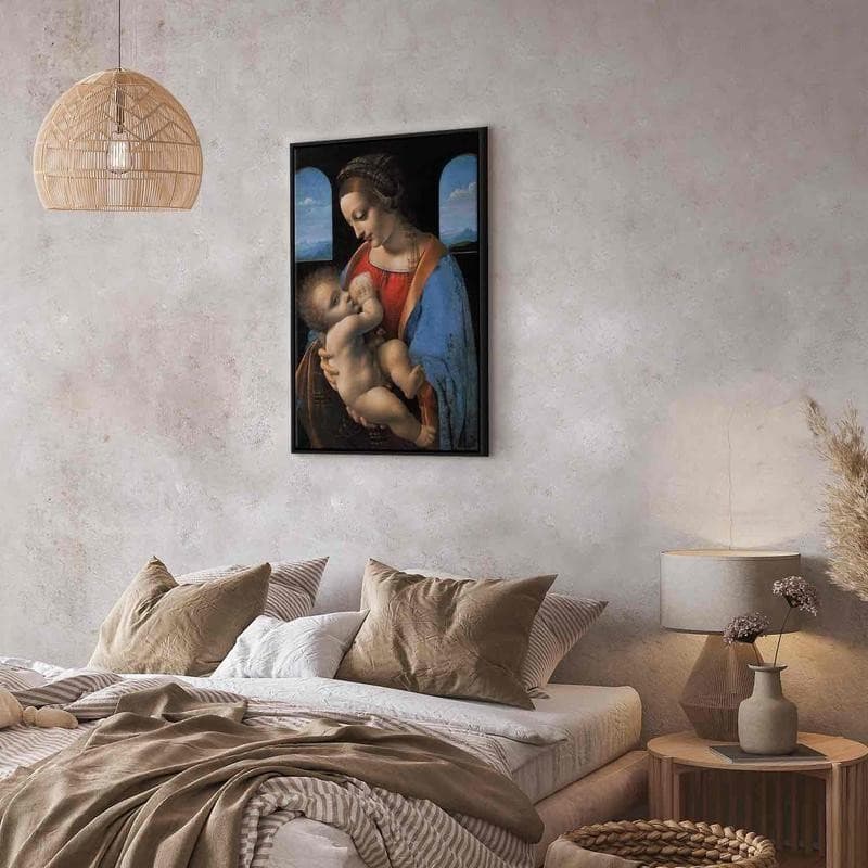 Quadro - Madonna Litta (Leonardo da Vinci) in Poster e stampe Collezione Casa - Trebisacce, commercioVirtuoso.it