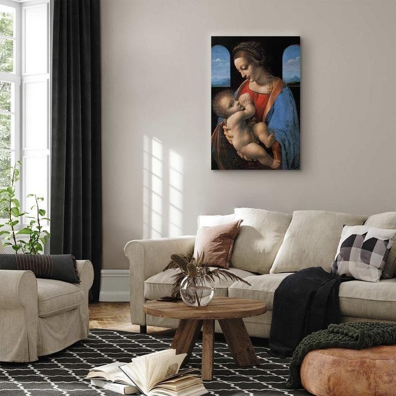 Quadro - Madonna Litta (Leonardo da Vinci) in Poster e stampe Collezione Casa - Trebisacce, commercioVirtuoso.it