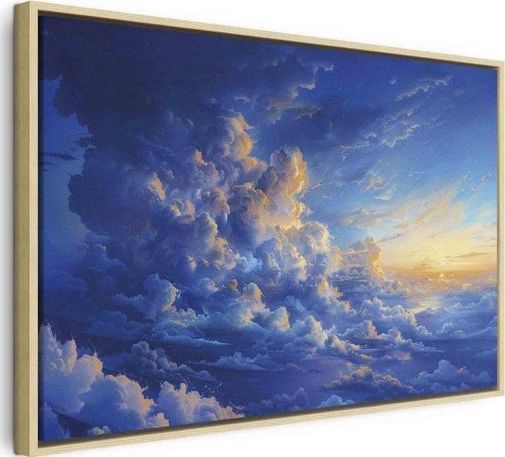 Quadro - When the Sky Becomes a Canvas: Artistic Creation of Nature in the Clouds in Poster e stampe Collezione Casa - Trebisacce, commercioVirtuoso.it