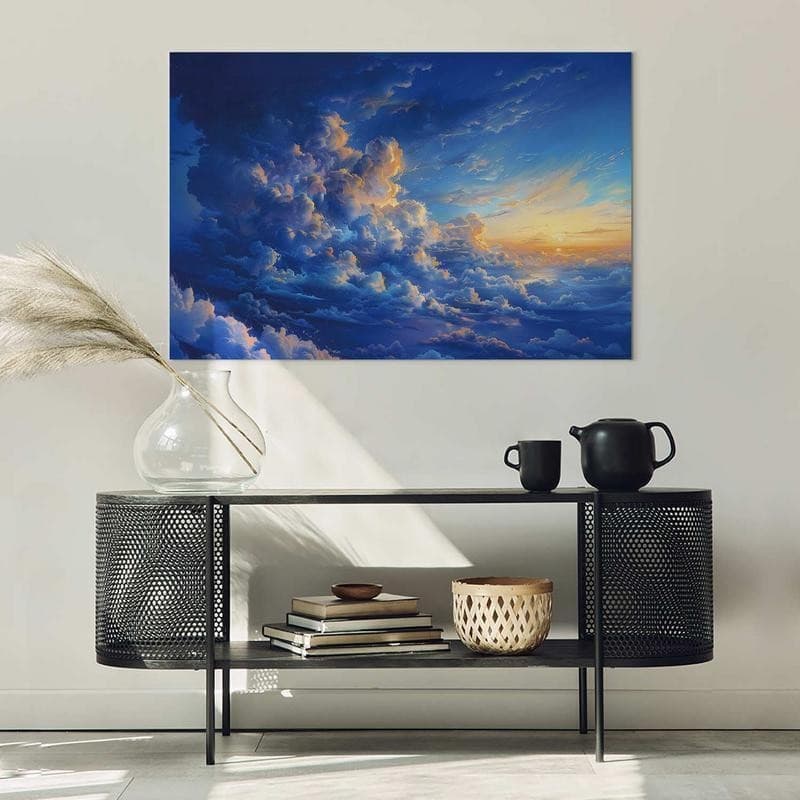 Quadro - When the Sky Becomes a Canvas: Artistic Creation of Nature in the Clouds in Poster e stampe Collezione Casa - Trebisacce, commercioVirtuoso.it