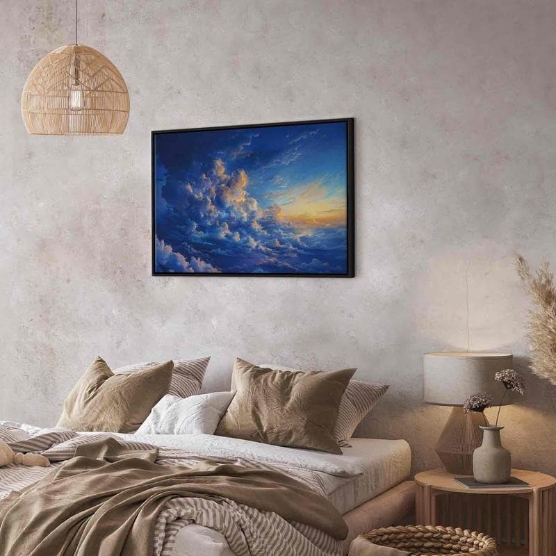 Quadro - When the Sky Becomes a Canvas: Artistic Creation of Nature in the Clouds in Poster e stampe Collezione Casa - Trebisacce, commercioVirtuoso.it