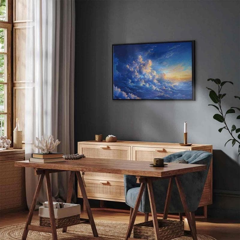 Quadro - When the Sky Becomes a Canvas: Artistic Creation of Nature in the Clouds in Poster e stampe Collezione Casa - Trebisacce, commercioVirtuoso.it